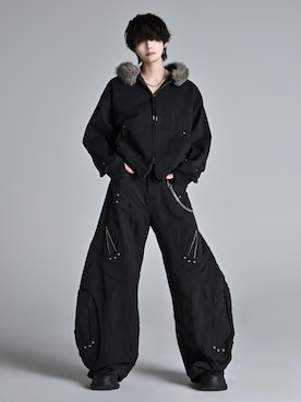 「ADRER（アドラー）のアイテム」を使った、犬飼京 inukai keiさん（メンズ・183cm）の冬コーディネート