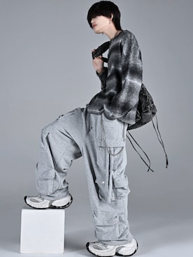 犬飼京 inukai keiさん（メンズ・183cm）の春コーディネート