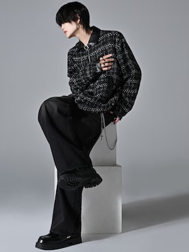 「アイテム（雑貨/ホビー）」を使った、犬飼京 inukai keiさん（メンズ・183cm）の秋コーディネート