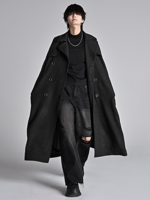 THE LONG COAT(WOOL100) / ザロングコート(ウール100)（その他アウター