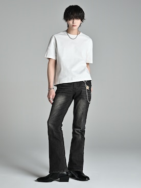 「ADRER（アドラー）のアイテム」を使った、犬飼京 inukai keiさん（メンズ・183cm）の春コーディネート