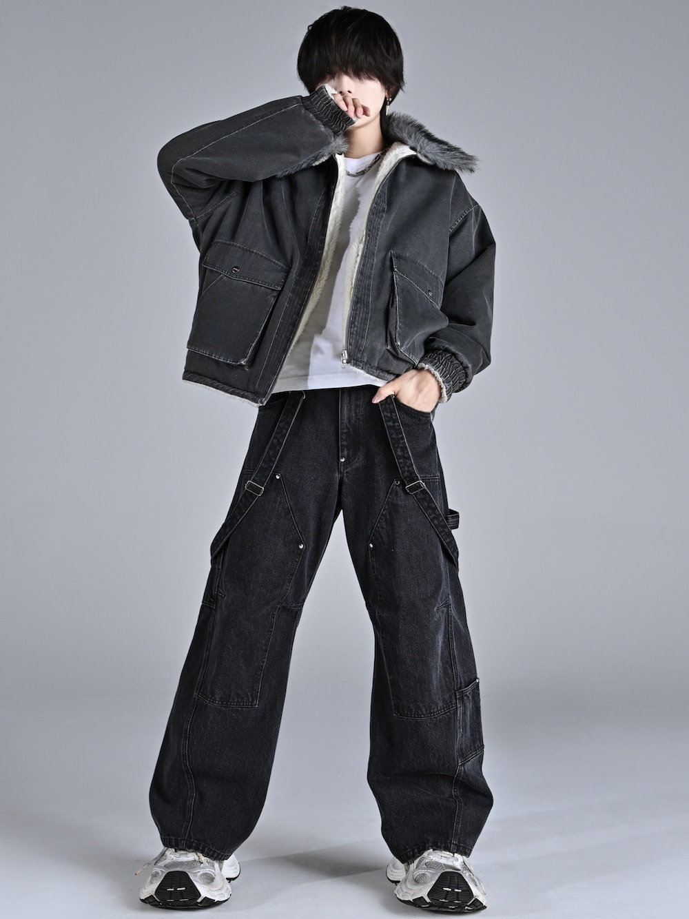 off-white ダブルニーパンツ 犬飼京着用 inukai 犬飼京 - kei｜ADRERの