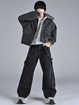 「アイテム（雑貨/ホビー）」を使った、犬飼京 inukai keiさん（メンズ・183cm）の秋コーディネート