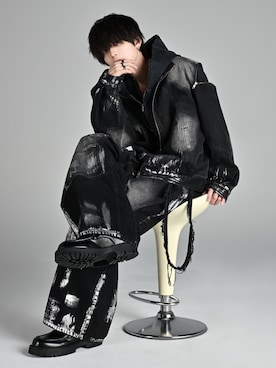 「アイテム（雑貨/ホビー）」を使った、犬飼京 inukai keiさん（メンズ・183cm）の夏コーディネート