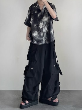犬飼京 inukai keiさん(メンズ・183cm)の夏コーディネート