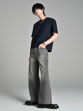 犬飼京 inukai keiさん（メンズ・183cm）の春コーディネート