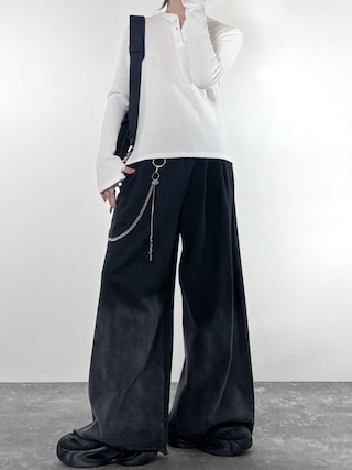 「ADRER(アドラー)のThermal long sleeve tee -tight silhouette- / サーマルロングスリーブT -タイトシルエット-(Tシャツ/カットソー)」を使った、犬飼京 inukai keiさん(メンズ・183cm)の秋コーディネート