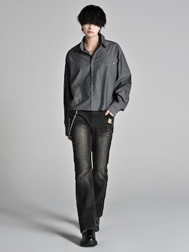 犬飼京 inukai keiさん（メンズ・183cm）の冬コーディネート