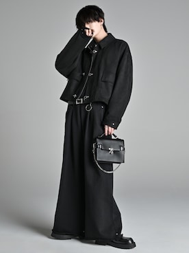 「アイテム（ジャケット/アウター）」を使った、犬飼京 inukai keiさん（メンズ・183cm）の冬コーディネート