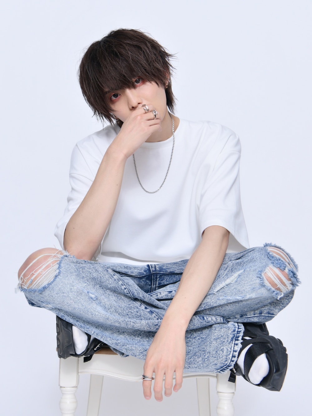 犬飼京 inukai kei｜ADRERのデニムパンツを使ったコーディネート - WEAR