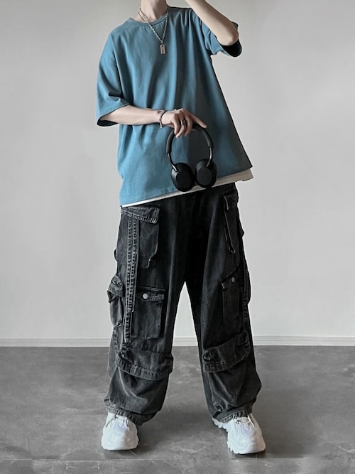 ADRER】23ss extra quality 超 heavy cotton tough big T（Tシャツ  