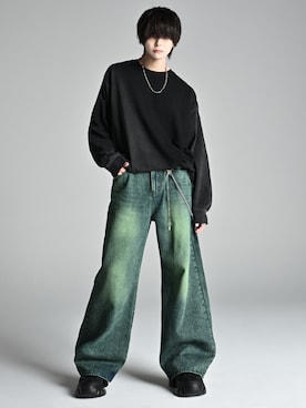 犬飼京 inukai keiさん（メンズ・183cm）の冬コーディネート