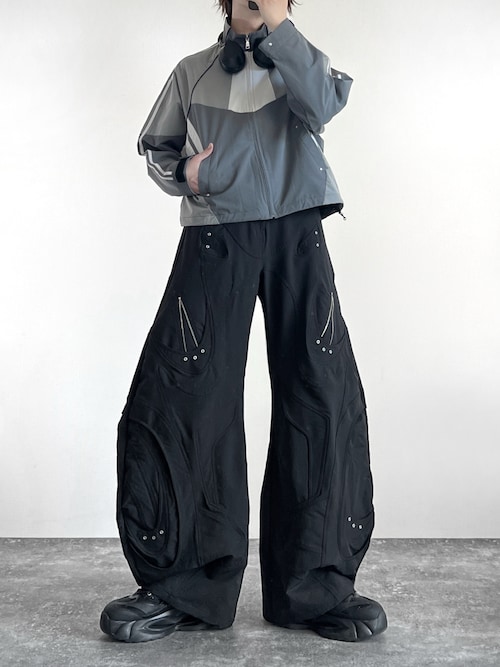 「ADRER(アドラー)のThe Nylon Jacket / ザ・ナイロンジャケット(ナイロンジャケット)」を使った、犬飼京 inukai keiさん(メンズ・183cm)の秋コーディネート