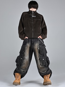 「アイテム（雑貨/ホビー）」を使った、犬飼京 inukai keiさん（メンズ・183cm）の秋コーディネート