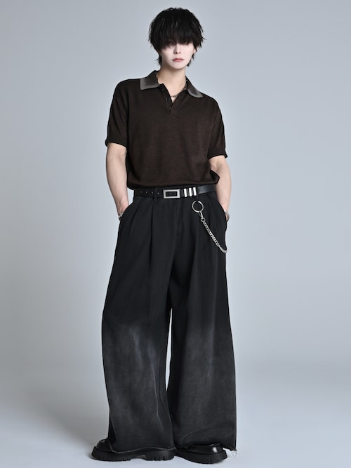 Compact Short Sleeve Knit Polo / コンパクト ショートスリーブ