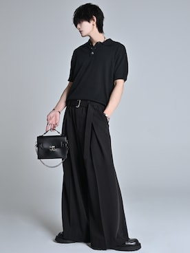 「アイテム（リング）」を使った、犬飼京 inukai keiさん（メンズ・183cm）の春コーディネート