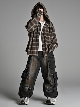 「ADRER（アドラー）のアイテム」を使った、犬飼京 inukai keiさん（メンズ・183cm）の冬コーディネート