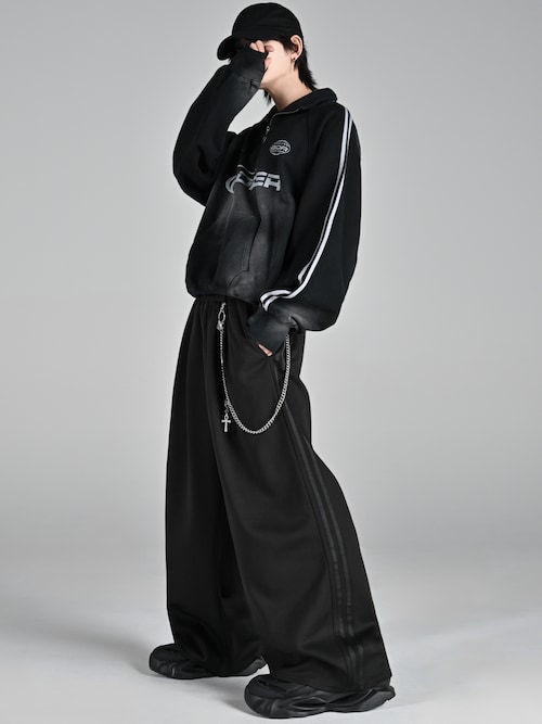 Vintage make half zip game sweat / ヴィンテージ メイク ハーフ