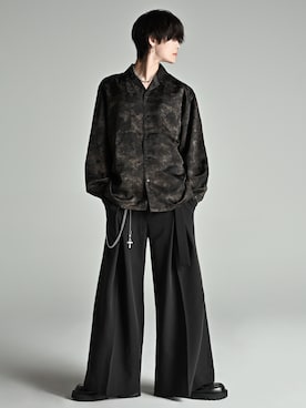 「アイテム（おもちゃ）」を使った、犬飼京 inukai keiさん（メンズ・183cm）の冬コーディネート