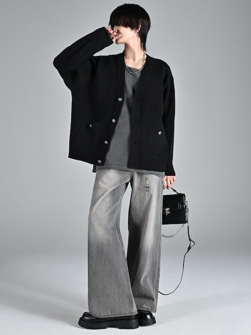 3way mesh/cotton combination layered tank top(2枚セット) / 3ウェイ