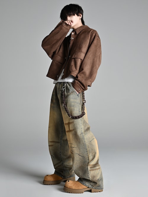 Fireman hook short blouson / ファイヤーマンフックショートブルゾン