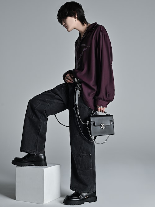 Metal Chain Shoulder Bag - 4way - / メタルチェーンショルダーバッグ