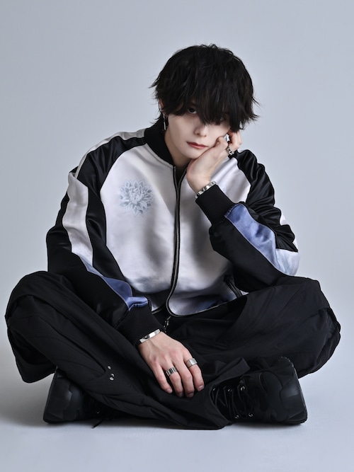 premium reversible suka jumper -wolf/flower- / プレミアム