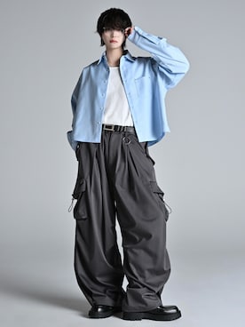 犬飼京 inukai keiさん（メンズ・183cm）の冬コーディネート