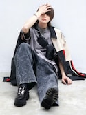 ADRER】LINE SLEEVE TRACK JACKET/ラインスリーブトラックジャケット