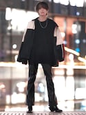 ADRER】LINE SLEEVE TRACK JACKET/ラインスリーブトラックジャケット