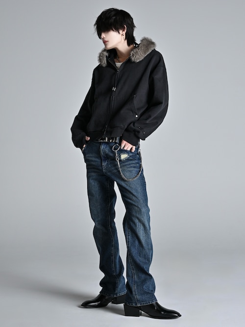 High sole heel boots / ハイソールヒールブーツ(牛革)（ブーツ