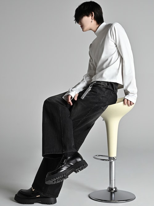 激アツ！秋から冬にも！中はロンTやパーカーでも！teatora！BLACK！ 高月彩良 × moz FOREST LABEL コラボZIPパーカー