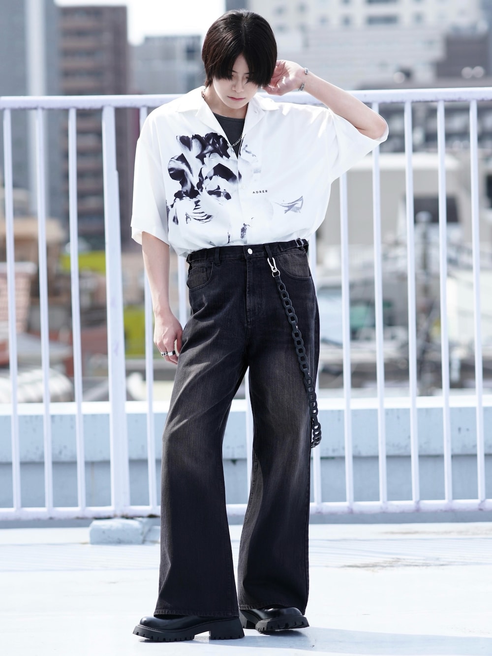 犬飼京 inukai kei｜ADRERのシャツ/ブラウスを使ったコーディネート - WEAR