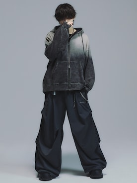 「アイテム（タンクトップ）」を使った、犬飼京 inukai keiさん（メンズ・183cm）の秋コーディネート