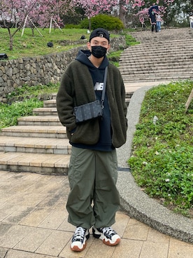 「LouisVuitton」｜Chenさん（メンズ・174cm）の春コーディネート