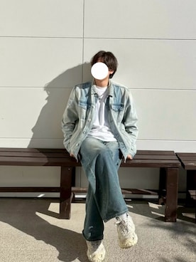 ハラハラさん（メンズ・170cm）の冬コーディネート