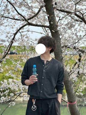 ハラハラさん(メンズ・170cm)の春コーディネート