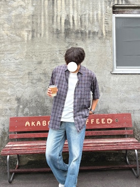 ハラハラさん(メンズ・170cm)の秋コーディネート