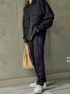 「エコバッグ」｜「アイテム（ブルゾン）」を使った、taigaさん（メンズ・165cm）の夏コーディネート