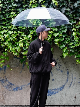 「'47（フォーティーセブン）の【'47】CONTRAST STITCH '47 MVP DT ('47 エムブイピー コントラストステッチ)（キャップ、ブルー系）」を使った、taigaさん（メンズ・165cm）の夏コーディネート