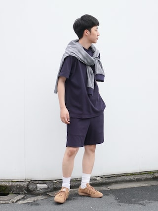 「adidas(アディダス)のタバコ Tobacco / アディダスオリジナルス adidas Originals(スニーカー)」を使った、taigaさん(メンズ・165cm)の夏コーディネート