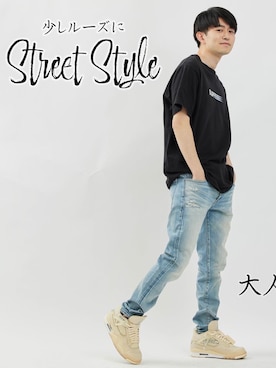 RE:LORE™さん（メンズ・178cm）の春コーディネート
