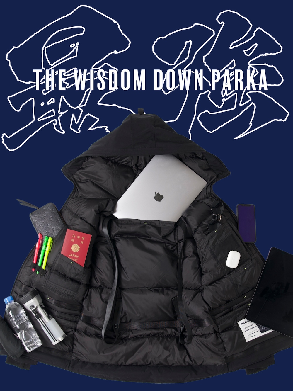 その他のダウンジャケット/コートを着用したメンズの冬コーディネートの1枚目の写真