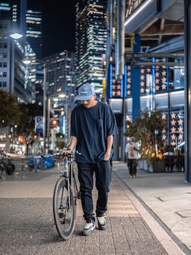 「RE:LORE（リロア）のアイテム」を使った、RE:LORE™さん（メンズ・178cm）の春コーディネート