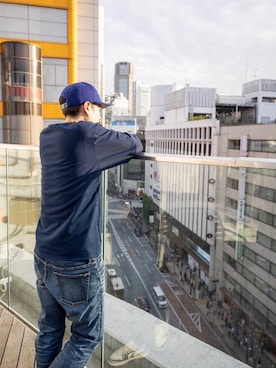 「RE:LORE（リロア）のアイテム」を使った、RE:LORE™さん（メンズ・178cm）の春コーディネート