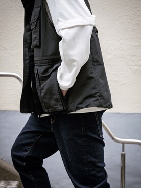 「RE:LORE（リロア）のアイテム」を使った、RE:LORE™さん（メンズ・178cm）の春コーディネート