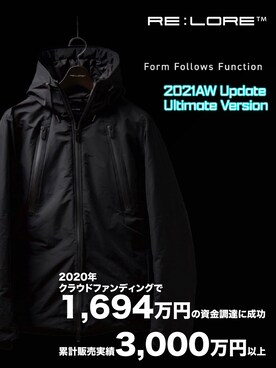「RE:LORE（リロア）のアイテム（ダウンジャケット/コート）」を使った、RE:LORE™さん（メンズ・178cm）の秋コーディネート