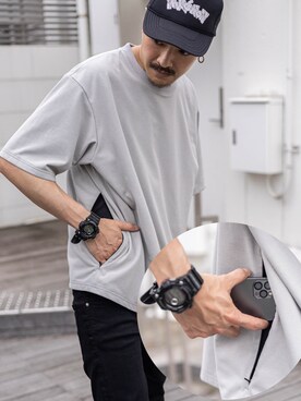 「RE:LORE（リロア）のアイテム」を使った、RE:LORE™さん（メンズ・178cm）の春コーディネート