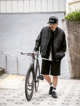 「RE:LORE（リロア）のアイテム」を使った、RE:LORE™さん（メンズ・178cm）の春コーディネート