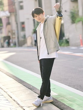 「RE:LORE（リロア）のアイテム（トップス）」を使った、RE:LORE™さん（メンズ・178cm）の秋コーディネート